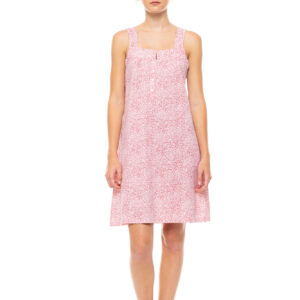 NIGHTGOWN LEOPARD ROSE